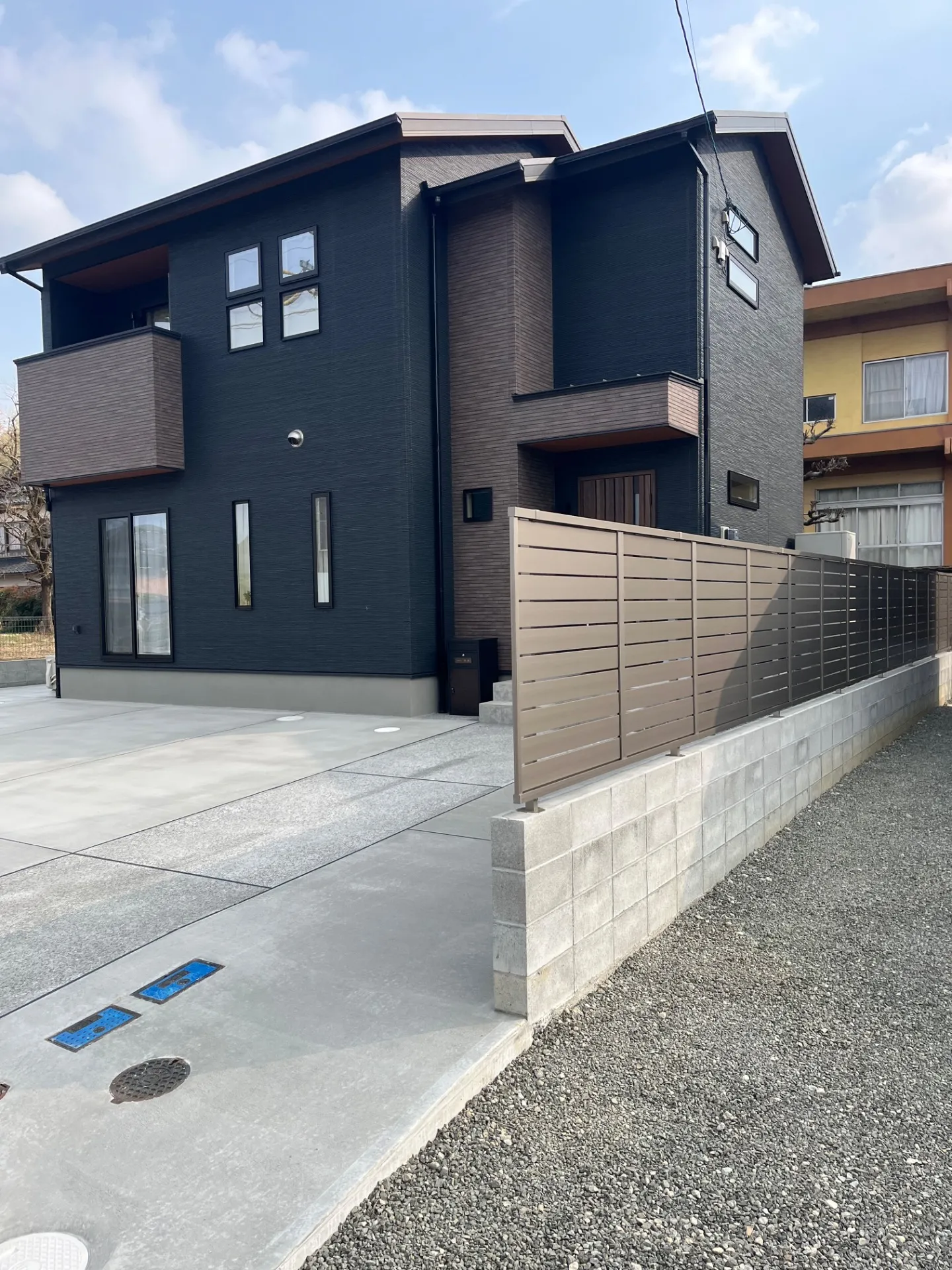 【佐賀県武雄市】新築外構| ご予算に合わせた新築外構工事の施工事例